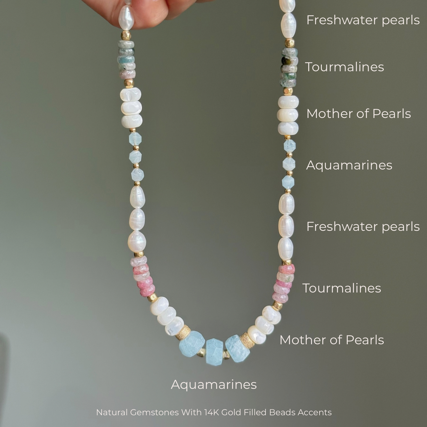 Aura ⟡ Handcrafted Beaded Necklace