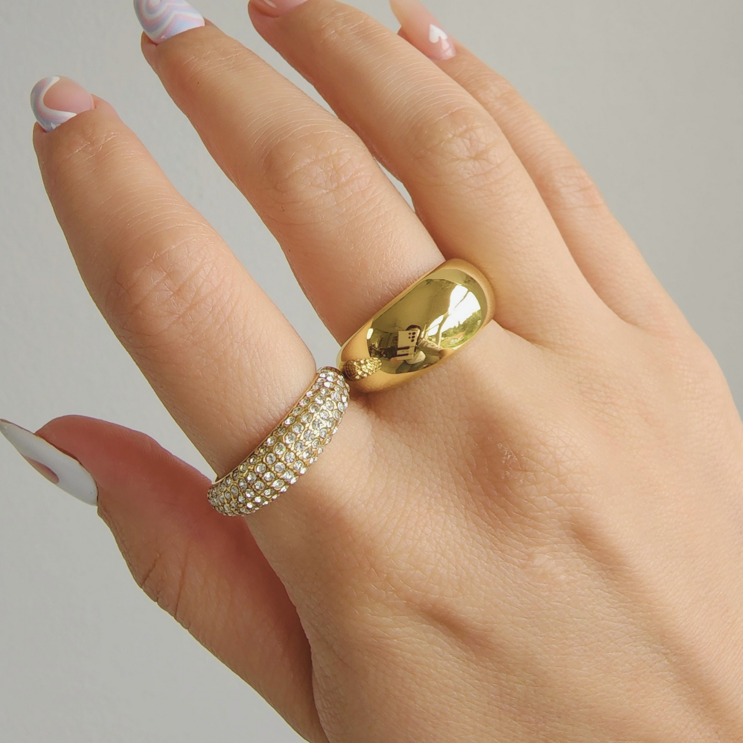 You are Golden ⟡ Dome Ring