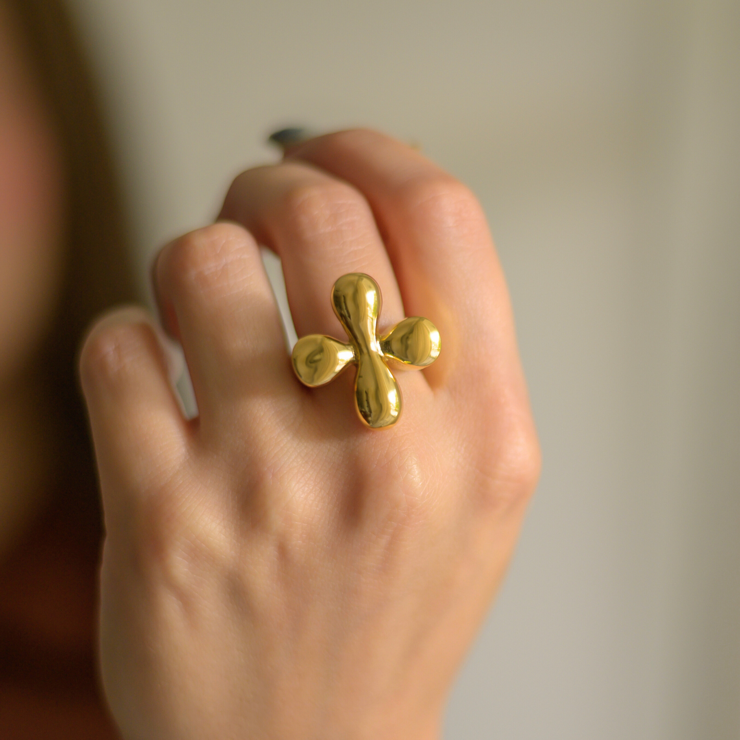 Milestones ⟡ Gold Statement Ring