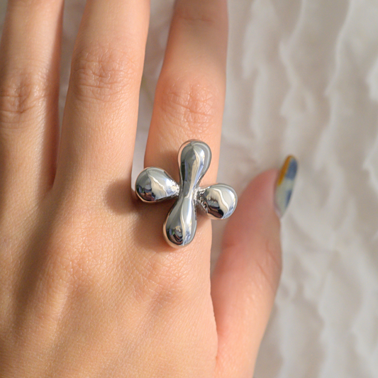 Milestones ⟡ Silver Statement Ring