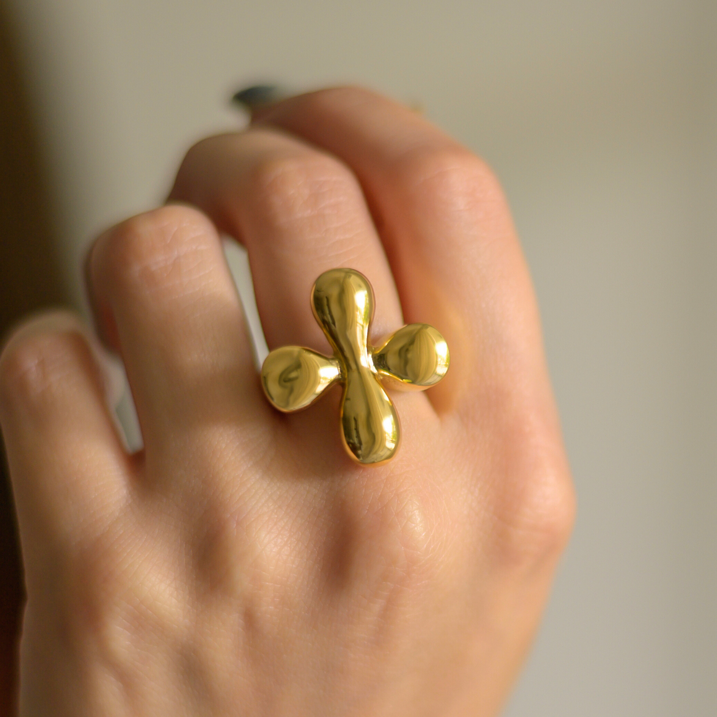 Milestones ⟡ Gold Statement Ring