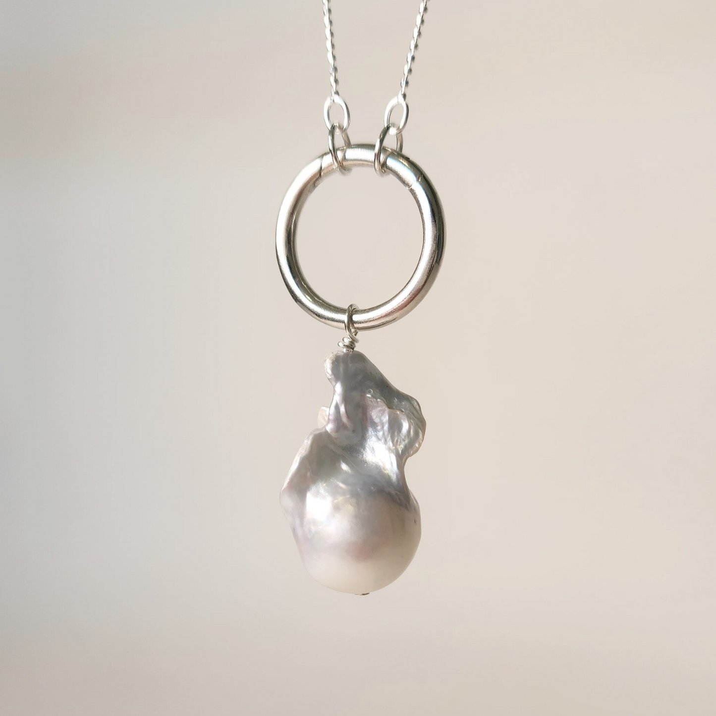 Fuerte ⟡ Baroque Pearl Charm Handmade Necklace