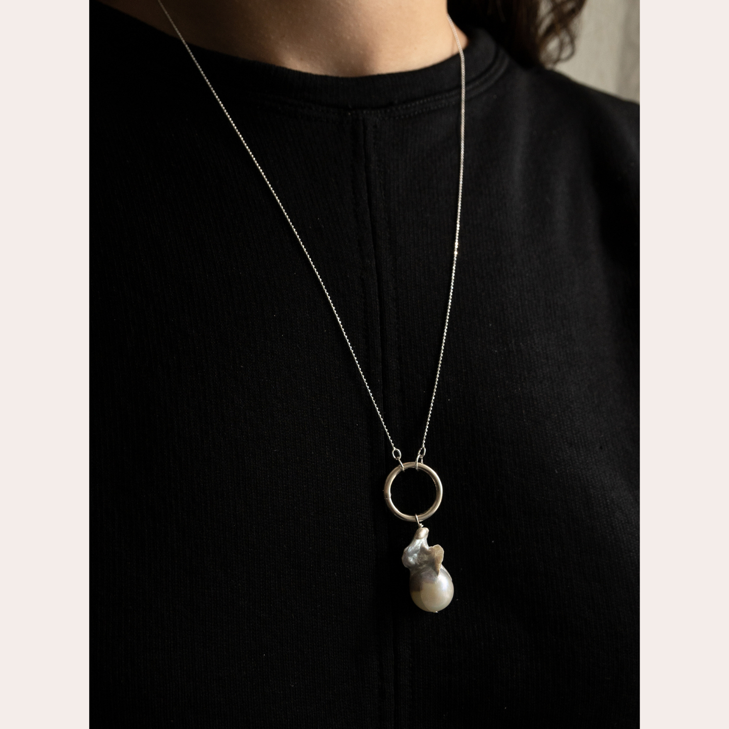 Fuerte ⟡ Baroque Pearl Charm Handmade Necklace