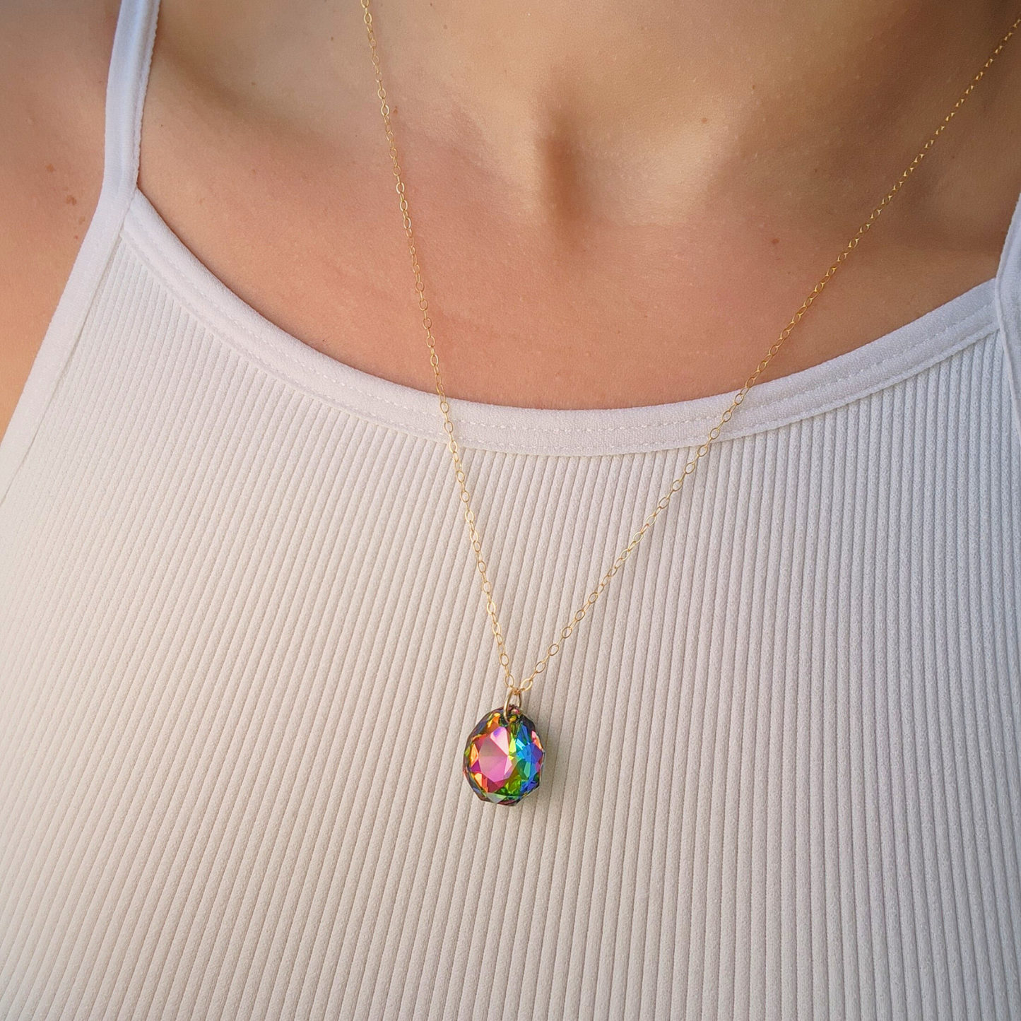 Arcoiris ⟡ Majestic Handmade Crystal Necklace