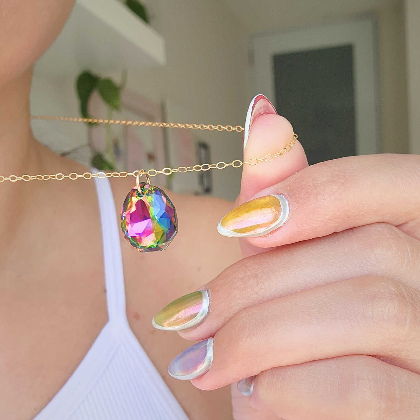 Arcoiris ⟡ Majestic Handmade Crystal Necklace