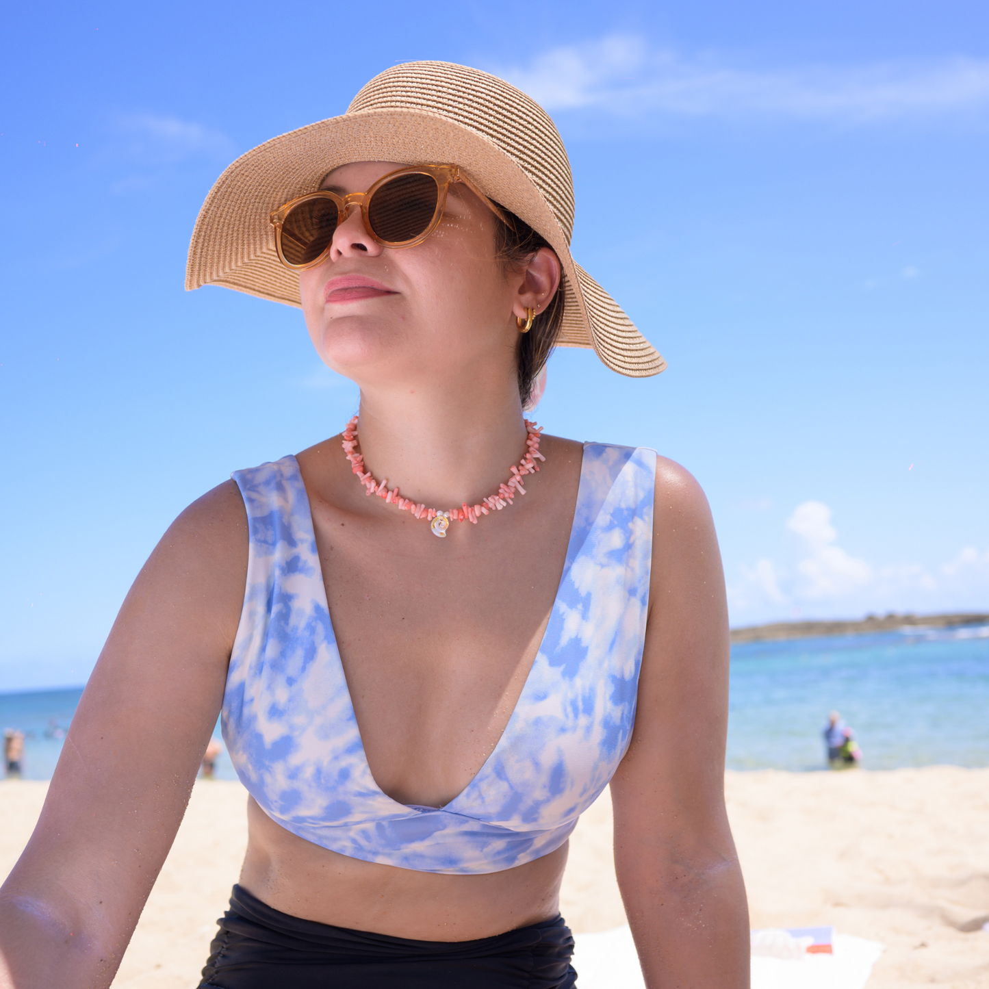 Condado ⟡ Shell Crystal Necklace