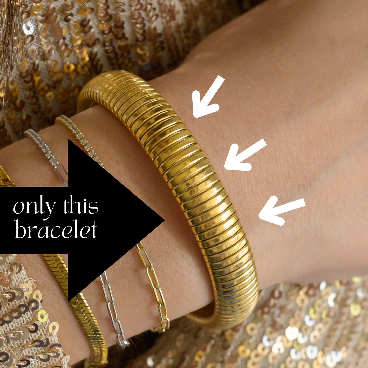 Logros ⟡ Gold Bracelet