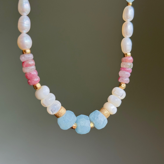 Aura ⟡ Handcrafted Beaded Necklace