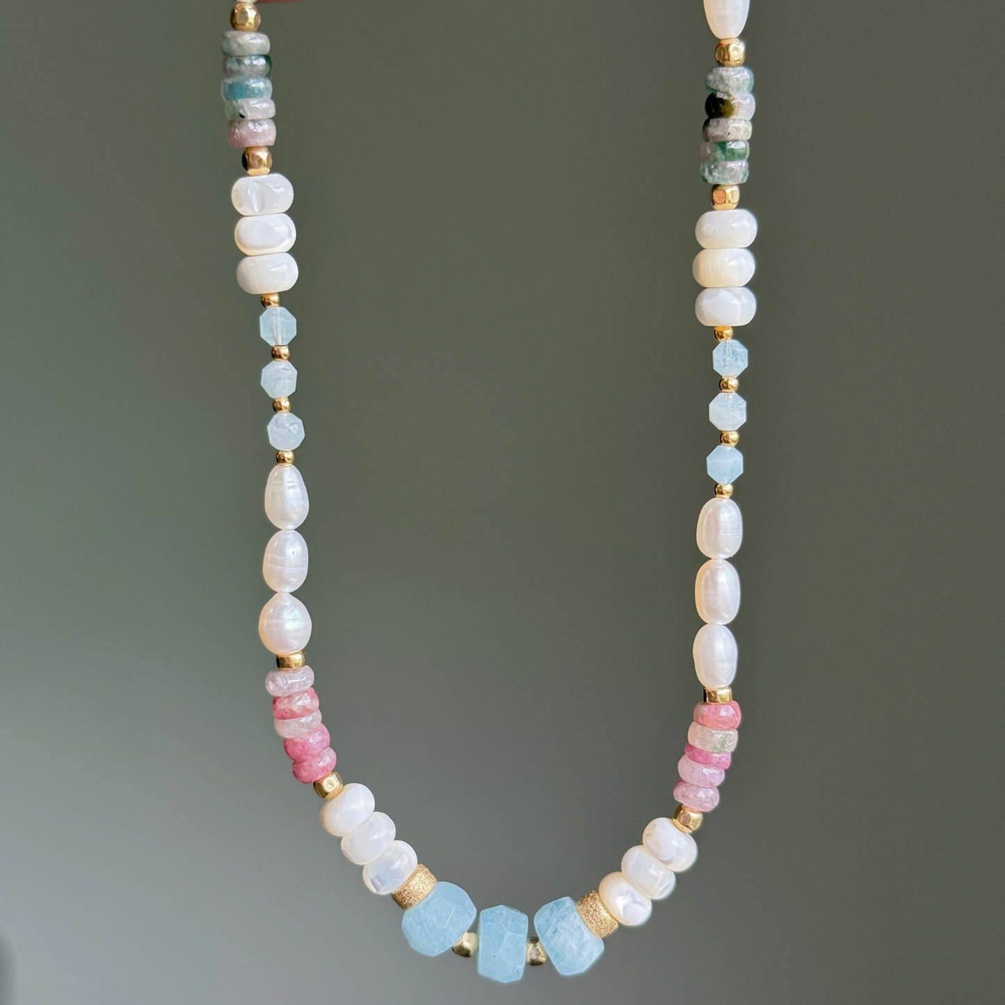 Aura ⟡ Handcrafted Beaded Necklace