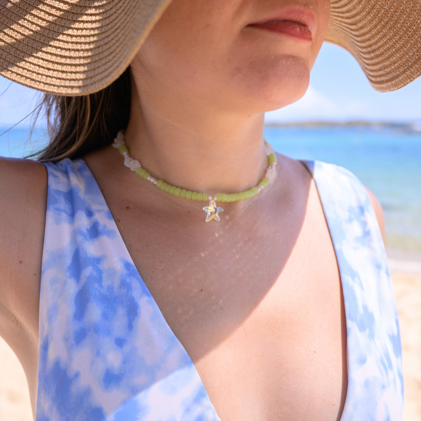 Isla Verde ⟡ Jade Crystal Necklace