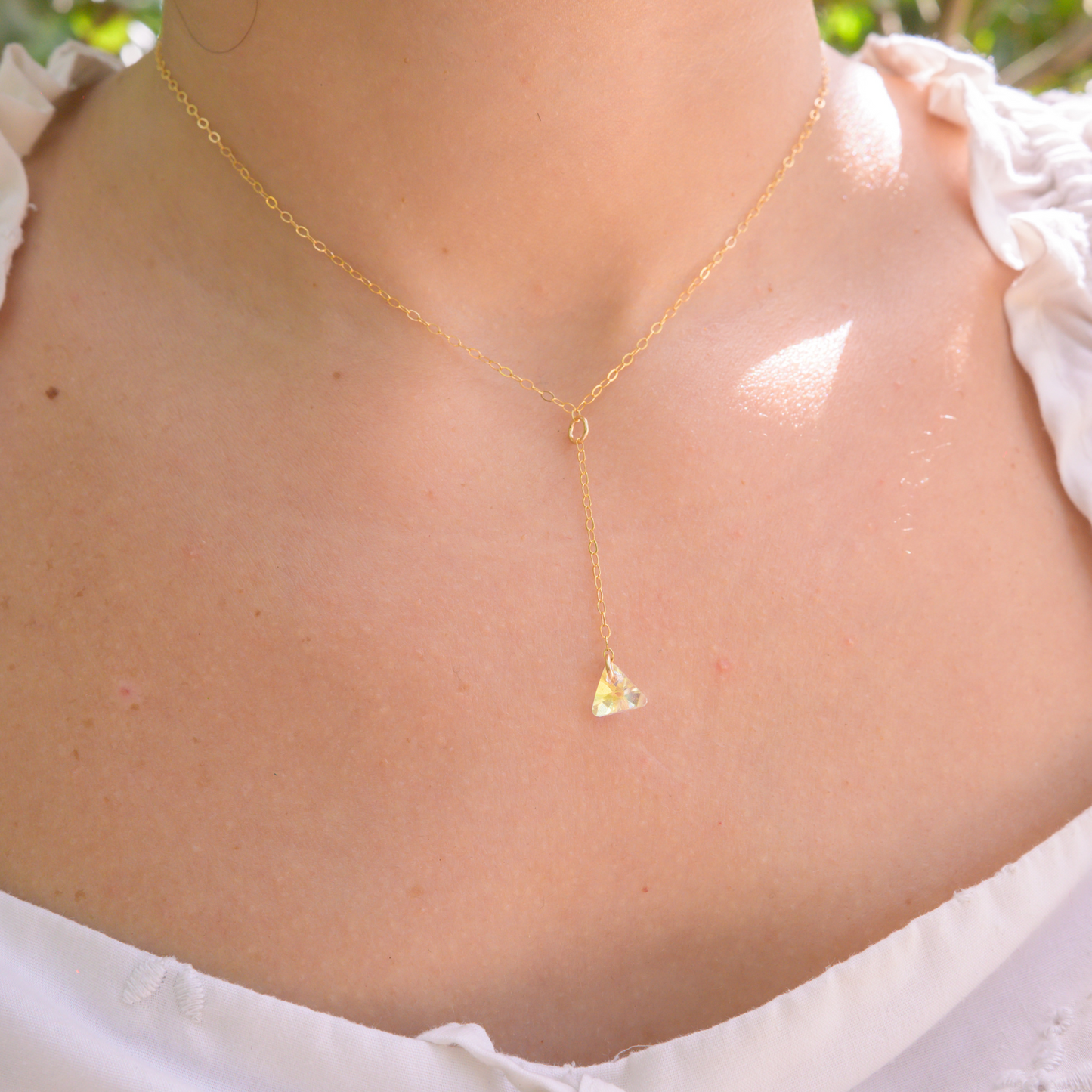 Icacos ⟡ Dainty Crystal Necklace