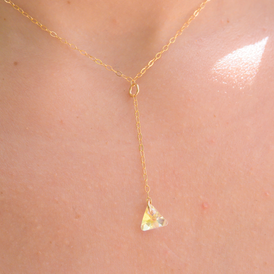 Icacos ⟡ Dainty Crystal Necklace