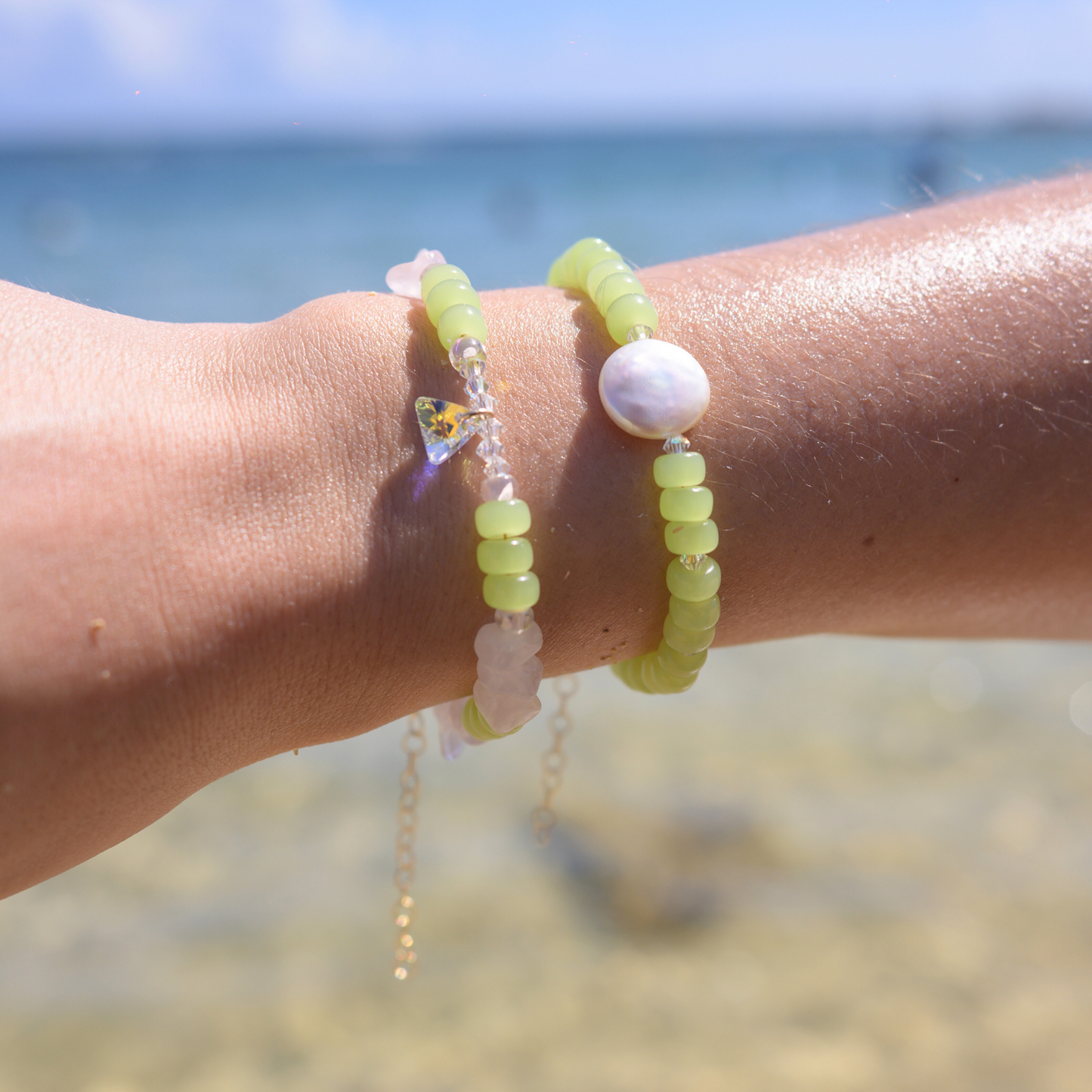 Tómbolo & Punta Borinquen ⟡ Jade Bracelets