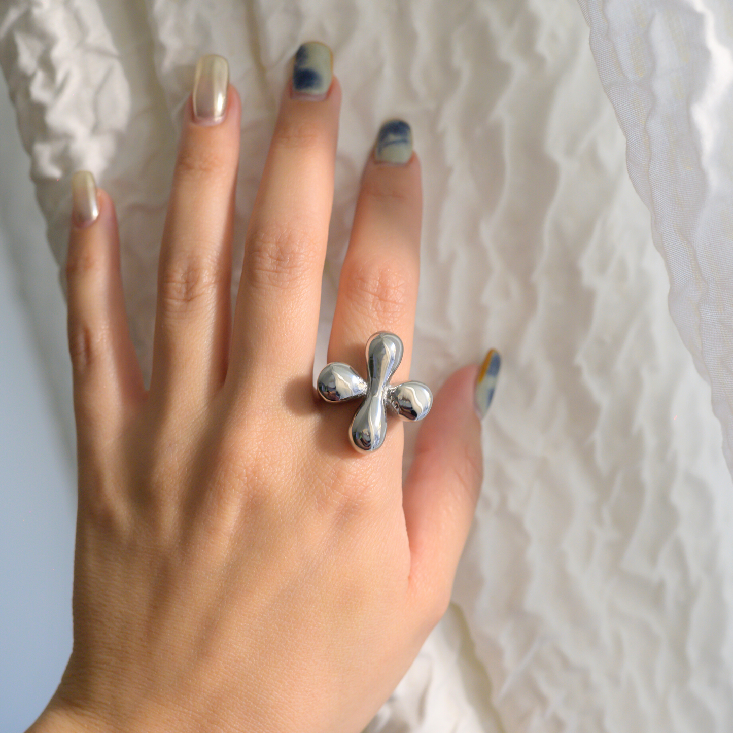 Milestones ⟡ Silver Statement Ring