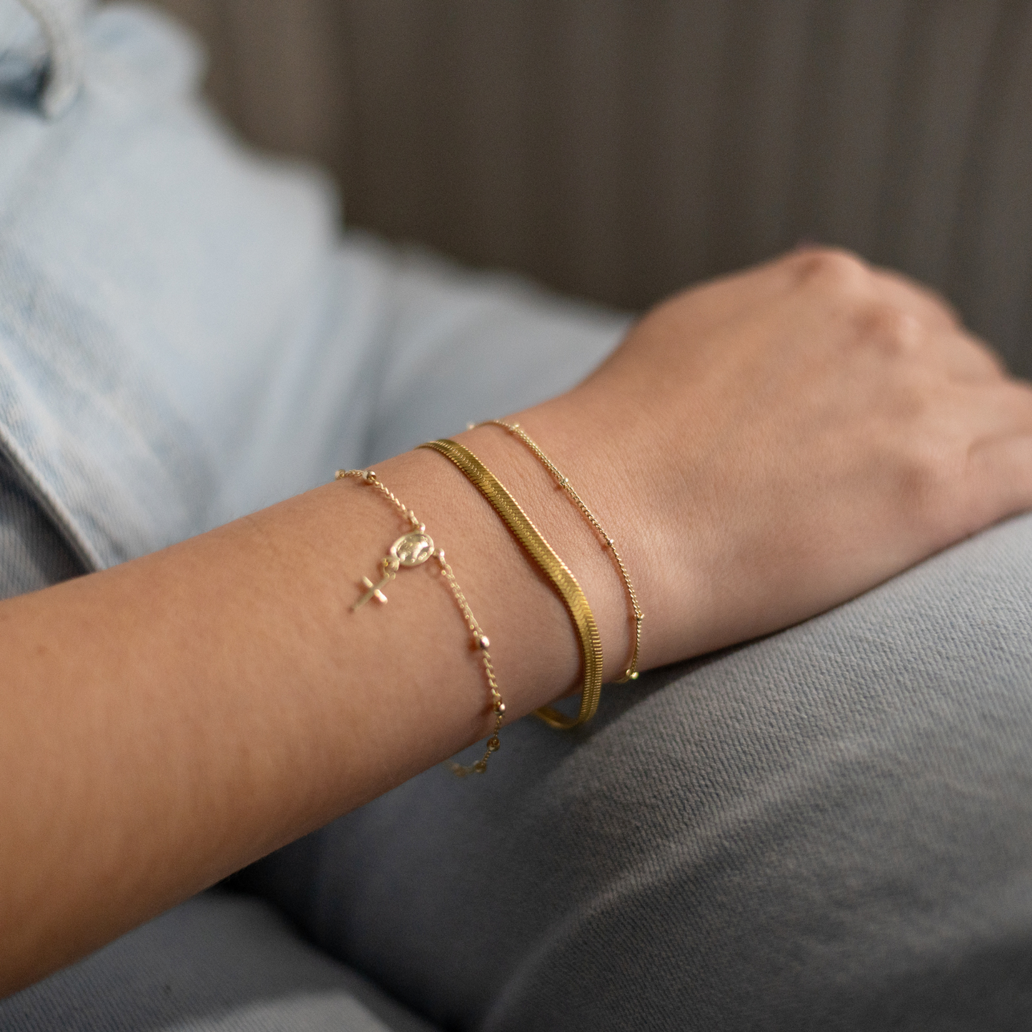 Gift Set ⟡ Delicate Gold Arm Candy