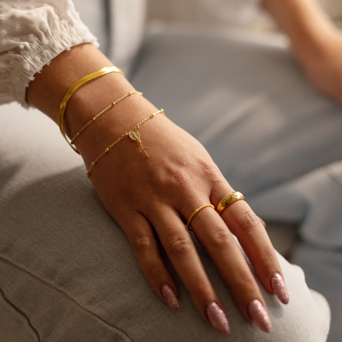 Gift Set ⟡ Delicate Gold Arm Candy