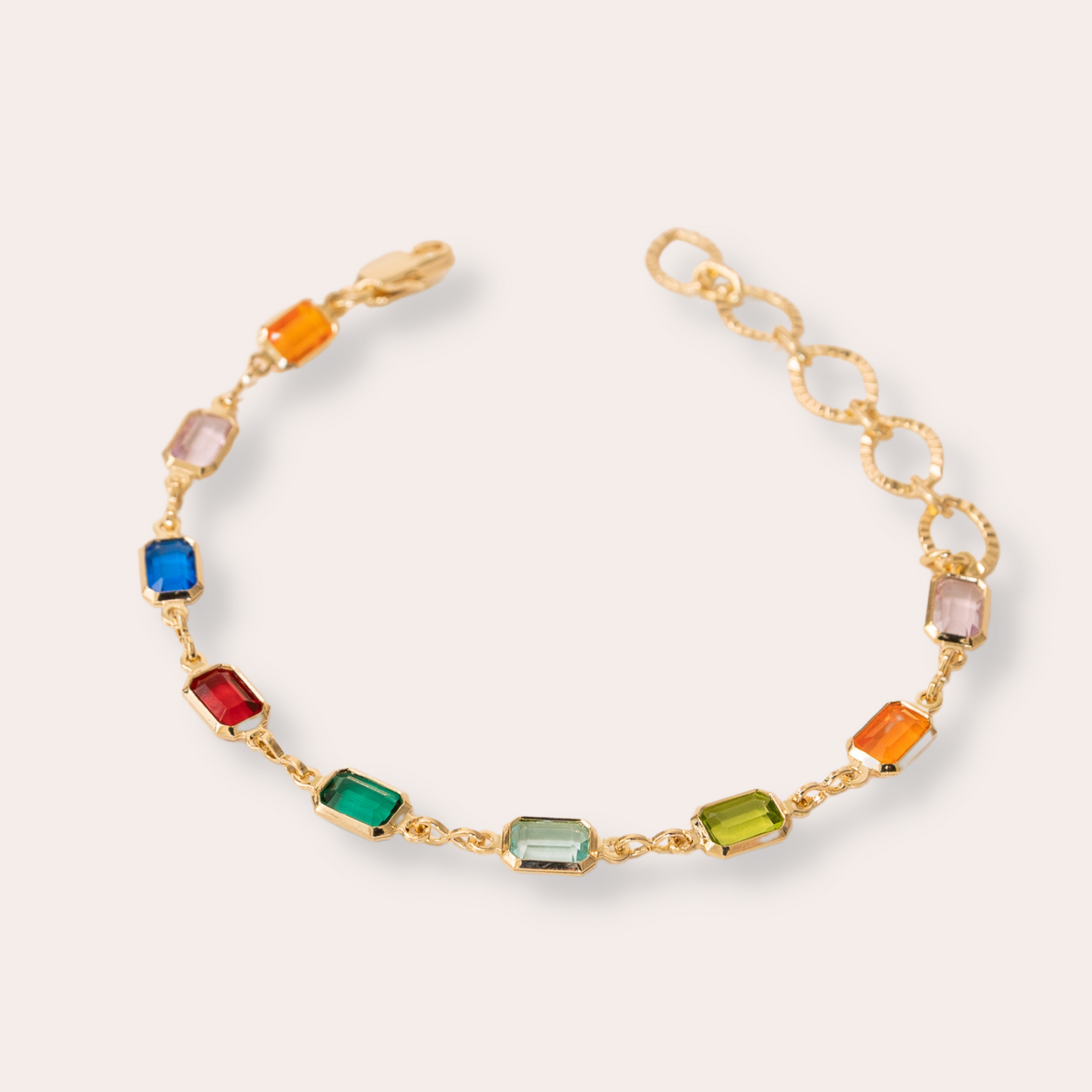 Gift Set ⟡ Elegant Colorful Necklace & Bracelet