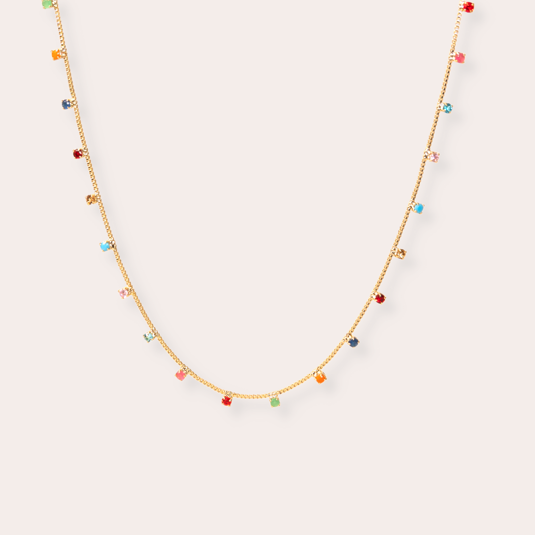 Nochebuena ⟡ Dainty Colorful Necklace