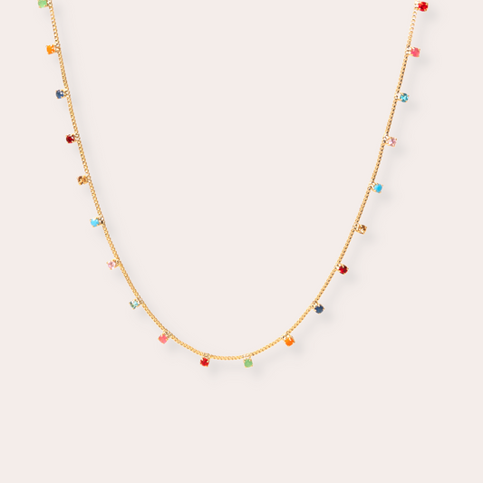 Nochebuena ⟡ Dainty Colorful Necklace